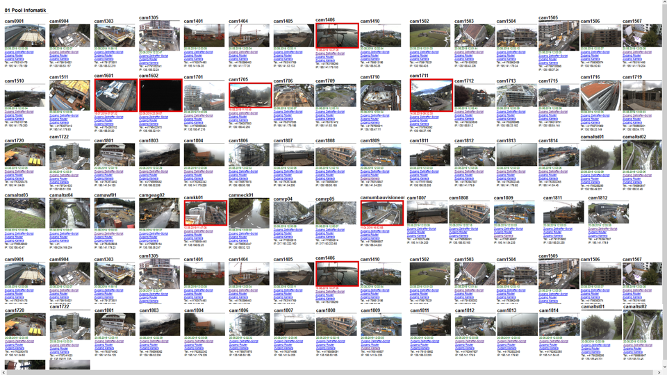 Bild Monitoring Baustellenkameras