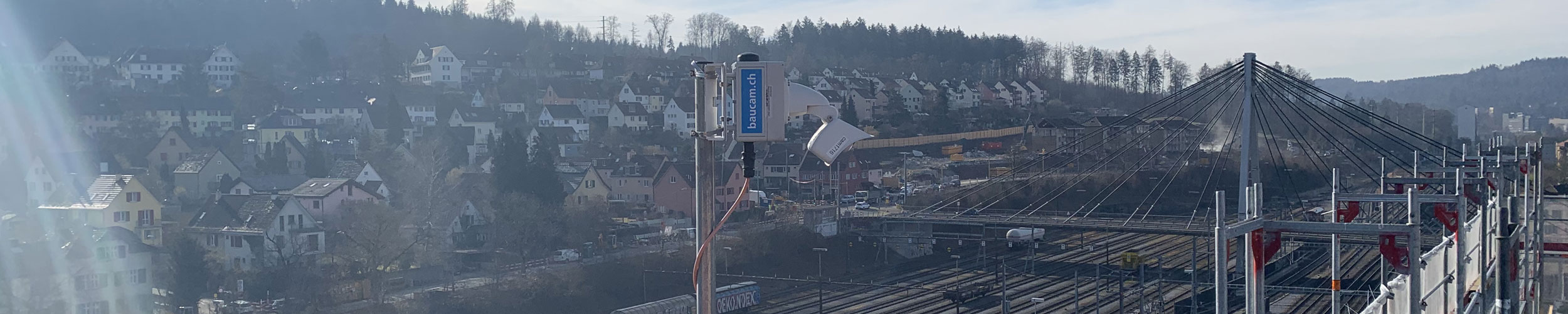 Panoramabild einer Zeitrafferkamera