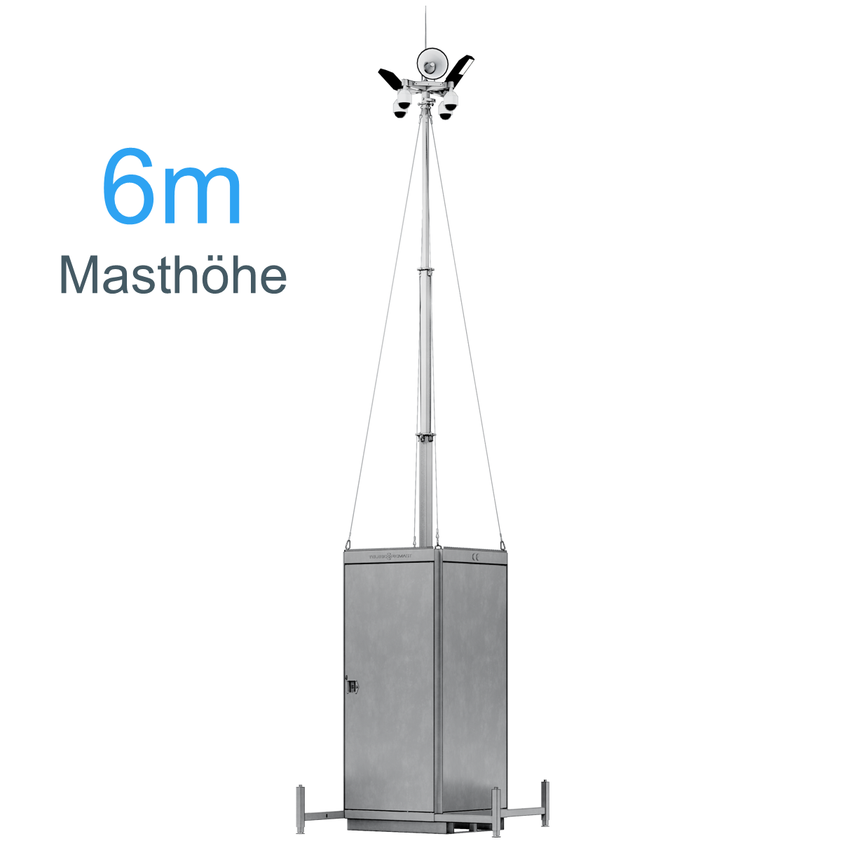 TelescopicMast Videoturm MSB-BasicPlus