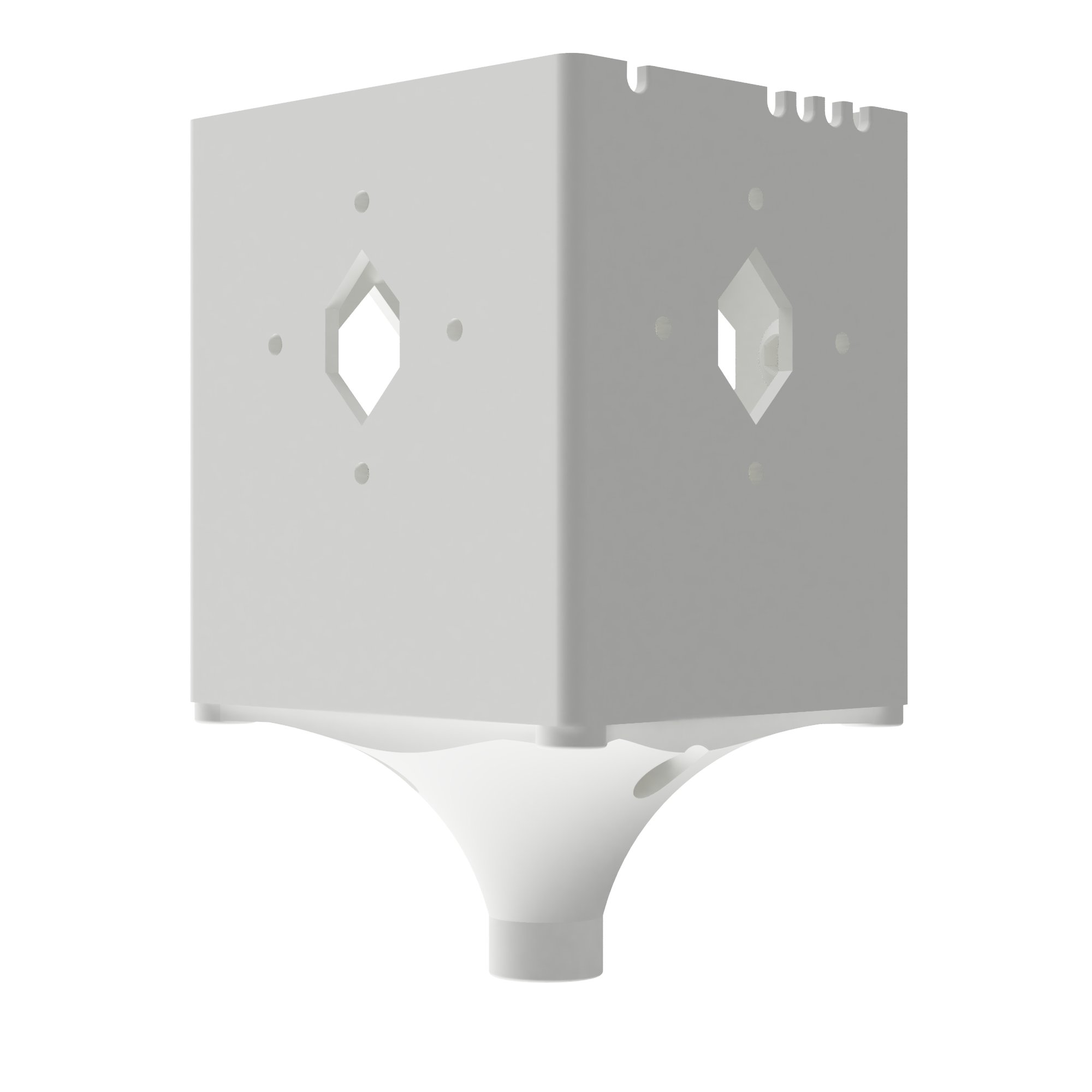 MXessories Halterung für 4 MOBOTIX PT-Mounts weiss MXessories Halterung für 4 MOBOTIX PT-Mounts weiss