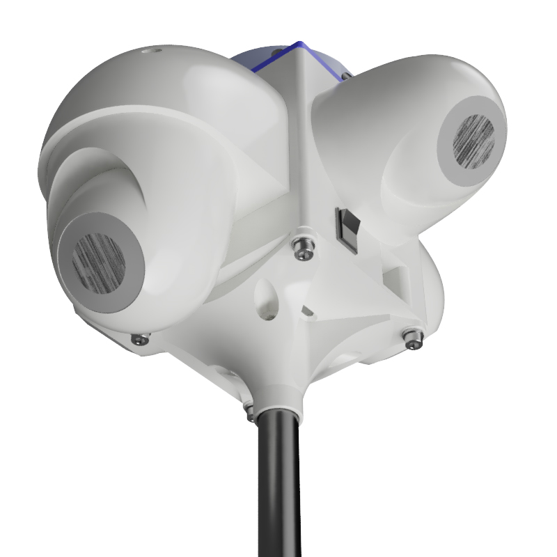 MXessories Vermessungssystem komplett mit MOBOTX S16 und 4 PT-Mounts weiss MXessories Vermessungssystem komplett mit MOBOTX S16 und 4 PT-Mounts weiss