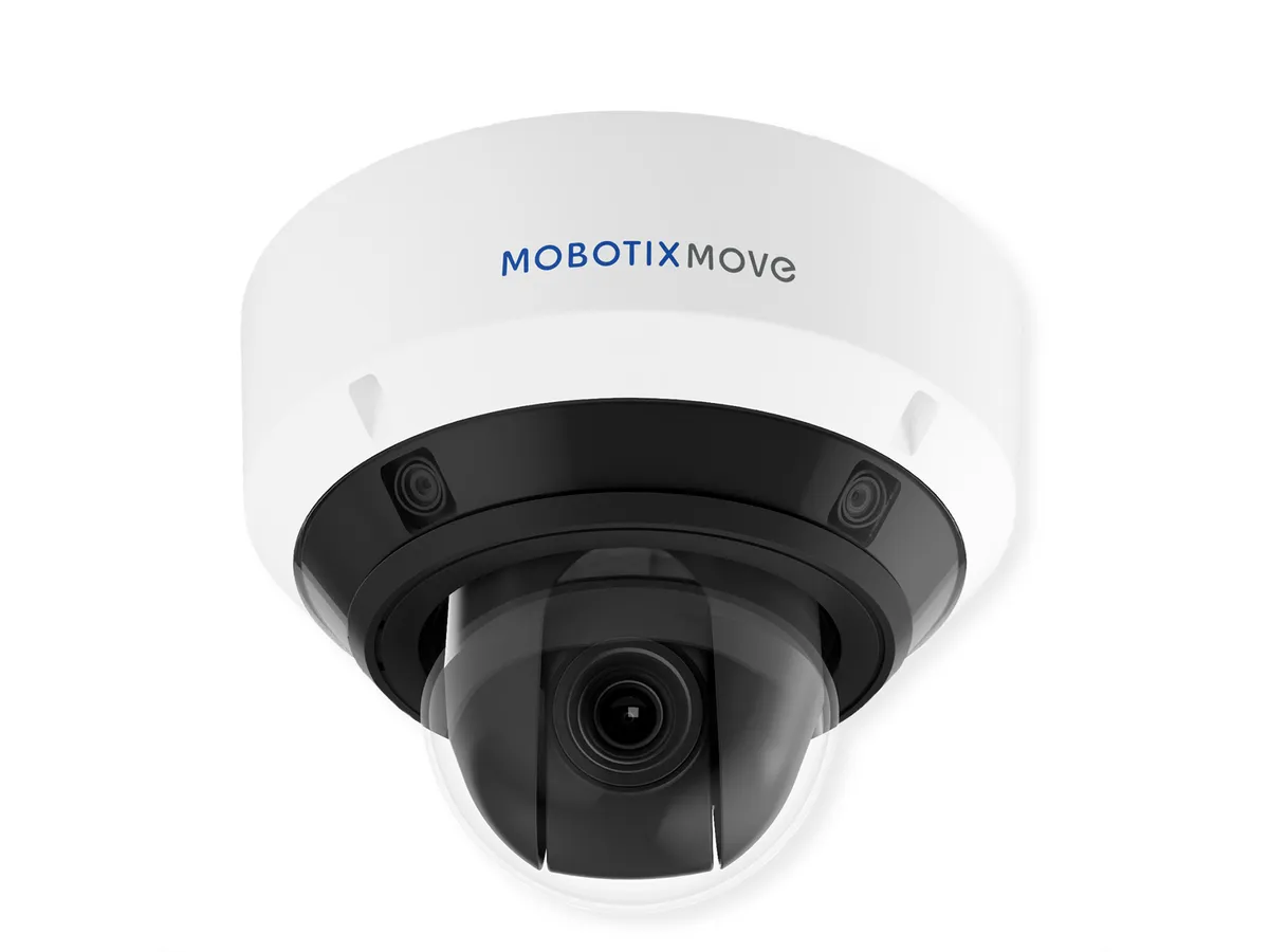 Mobotix Move Vandal-Multisensor-Kamera, 20MP + PTZ 2MP Mobotix Move Vandal-Multisensor-Kamera, 20MP + PTZ 2MP