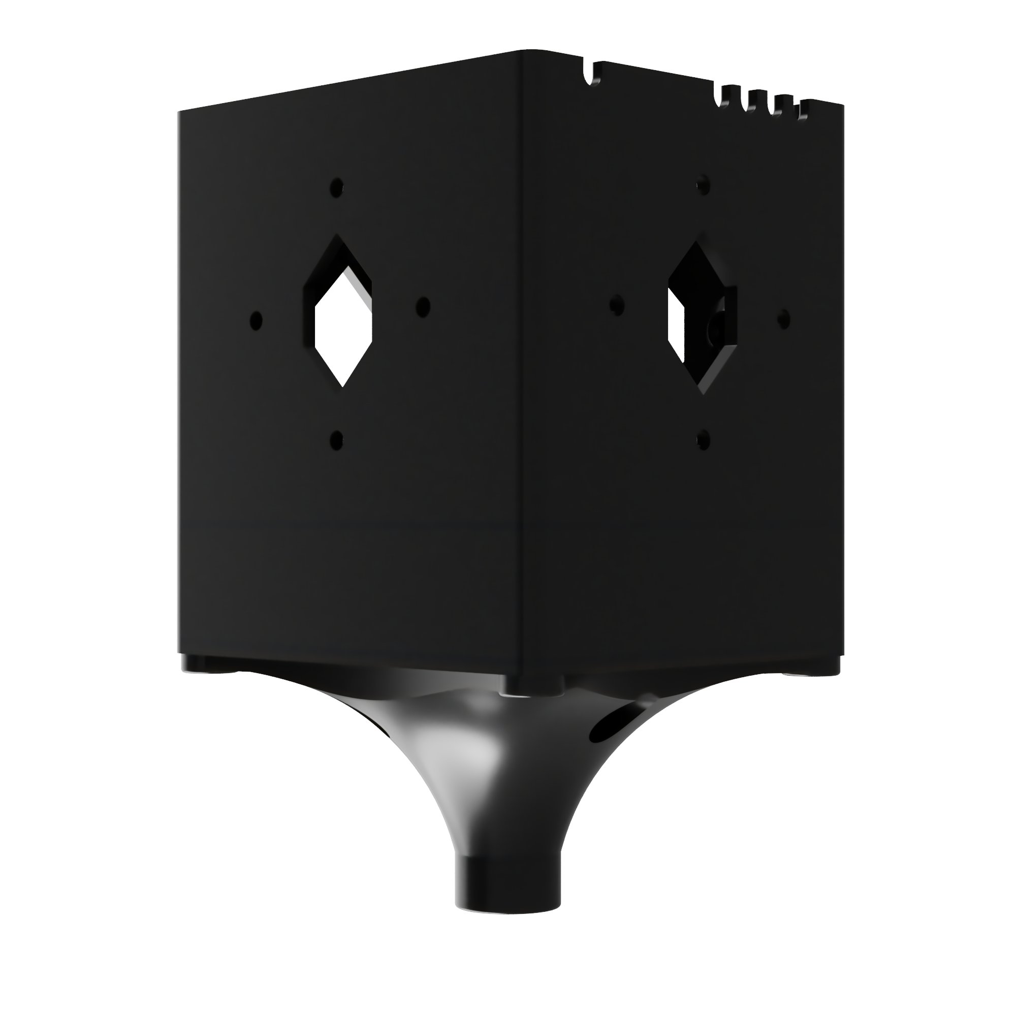 MXessories Halterung für 4 MOBOTIX PT-Mounts schwarz MXessories Halterung für 4 MOBOTIX PT-Mounts schwarz