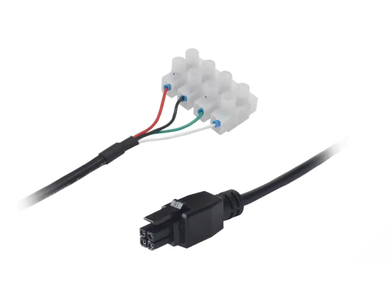 Teltonika Strom Kabel 4-Pin Microfit mit 4-Way Terminal Block, 1.5m Teltonika Strom Kabel 4-Pin Microfit mit 4-Way Terminal Block, 1.5m